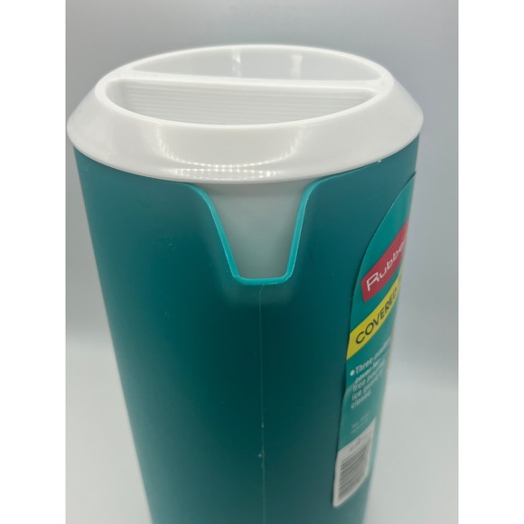 Rubbermaid 2.25 QT Covered Pitcher 1992 Vtg Made in USA NWT New Old Stock - Picture 5 of 10